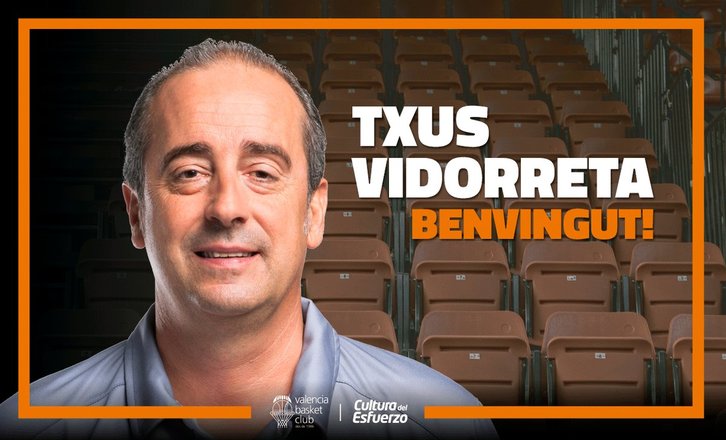 Txus Vidorreta. (Valencia Basket)