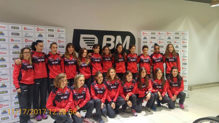 Presentación de BM Bilbao. (@gemafondera)