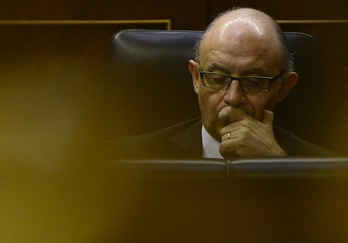 El ministro español de Hacienda, Cristóbal Montoro, en una imagen de archivo. (Javier SORIANO/AFP PHOTO)
