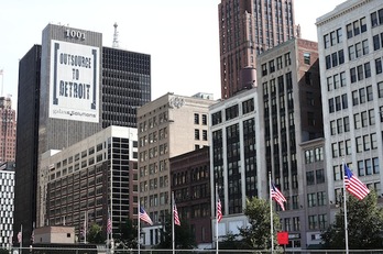 Detroit es una de  las mayores urbes de EEUU. (	Bill PUGLIANO/AFP)