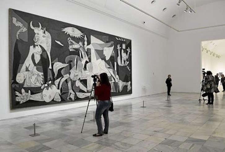 El ‘Guernica’ está actualmente en el Museo Reina Sofía de Madrid. (Javier SORIANO/APF)