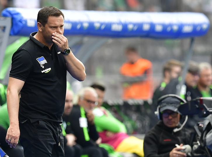 Pal Dardai, entrenador del Hertha de Berlín. (TOBIAS SCHWARZ / AFP)