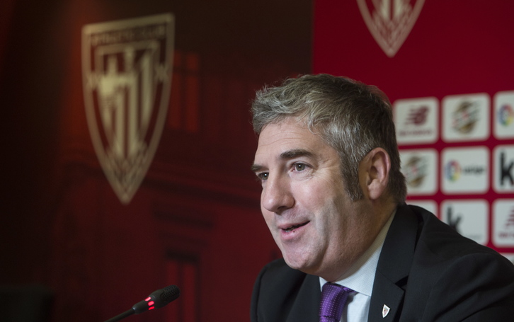 Josu Urrutia, presidente del Athletic. (Marisol RAMIREZ / FOKU)
