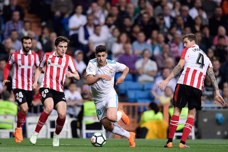 El Athletic ha tenido cerca la victoria. (Javier SORIANO / AFP)