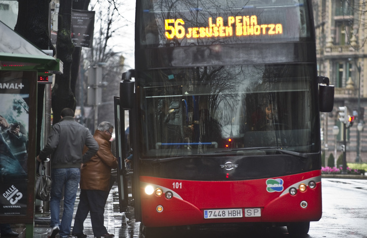 Aprobado el nuevo reglamento en Bilbobus. (Monika DEL VALLE / FOKU)