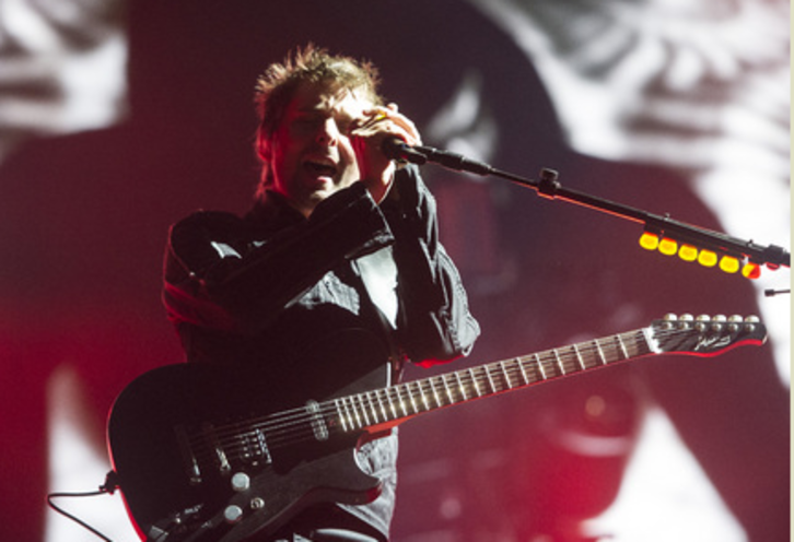 Muse durante la actuación en el BBK Live de 2015. (Monika DEL VALLE / FOKU)