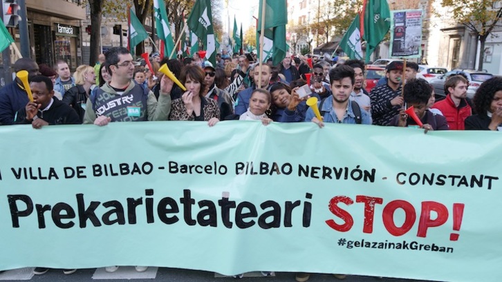 Manifestación de las camareras de piso de NH y Barceló (FOKU)