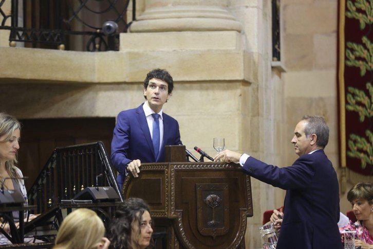 El jeltzale Unai Rementeria, aspirante a la reelección como diputado general de Bizkaia. (@eajpnv)