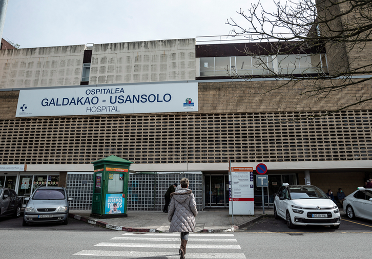Hospital de Galdakao-Usansolo. (Aritz LOIOLA/FOKU).