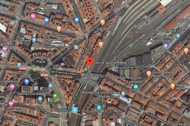 Calle García Salazar, en Bilbo. (Google Maps).