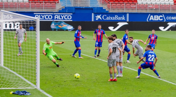Jugada del segundo gol de Unai López. (@AthleticClub)