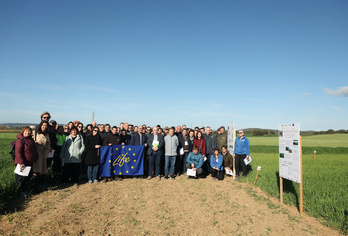 Un centenar de expertos europeos han participado en la visita de hoy.