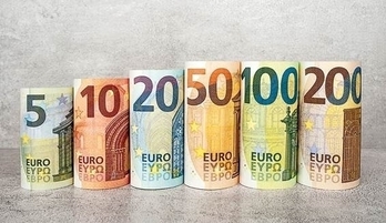 El BCE ha calculado el impacto ambiental por el uso de los billetes de euro.