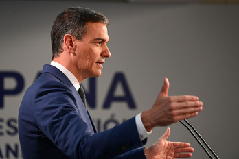 El presidente del Gobierno español, Pedro Sánchez, anunciará este domingo su decisión. 